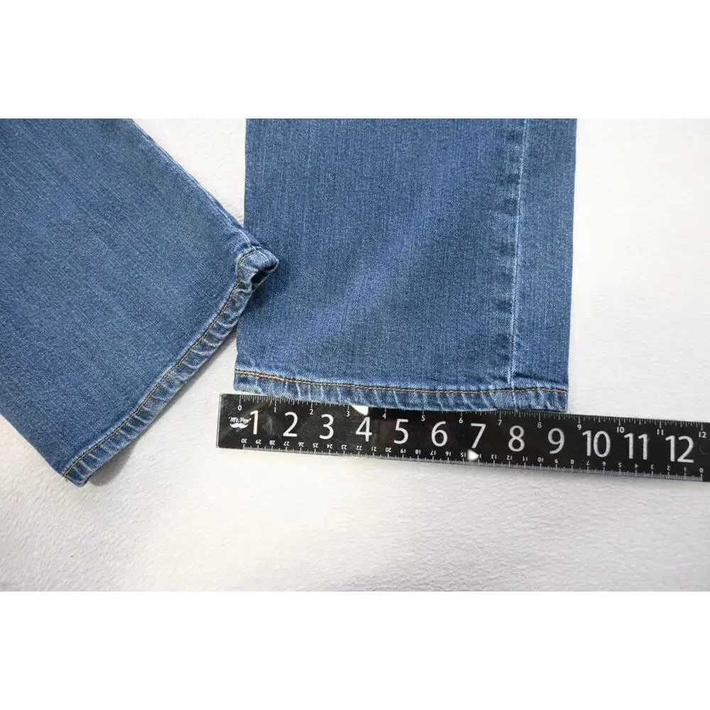 Levi's‎ 505 Regular Fit Straight Stretch Rugged Denim Blue Jeans Mens Sz 40 x 32
